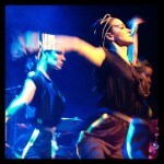 Galactic Muses dancers at the Cosmic Love Ball