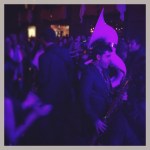 North Beach Brass Band sax at the Cosmic Love Ball